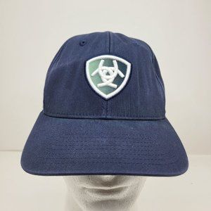 Yupong One Ten Flexfit Tech Ariat Snap‎ Back Adjsutable OSFM Hat Cap Navy